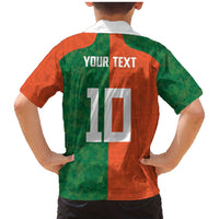 Custom Irish Rugby Family Matching Mermaid Dress and Hawaiian Shirt Shamrock with Celtics Vibes The Half Style - Wonder Print Shop