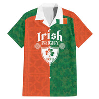 Custom Irish Rugby Family Matching Mermaid Dress and Hawaiian Shirt Shamrock with Celtics Vibes The Half Style - Wonder Print Shop