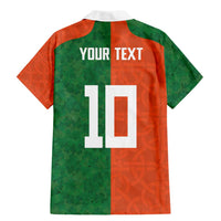 Custom Irish Rugby Family Matching Mermaid Dress and Hawaiian Shirt Shamrock with Celtics Vibes The Half Style - Wonder Print Shop