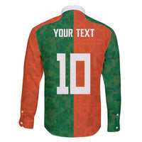 Custom Irish Rugby Family Matching Short Sleeve Bodycon Dress and Hawaiian Shirt Shamrock with Celtics Vibes The Half Style - Wonder Print Shop