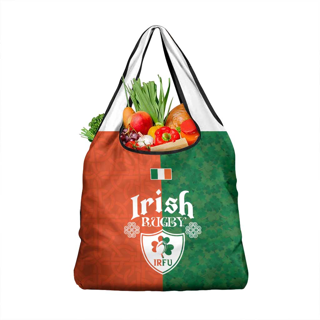 Irish Rugby Grocery Bag Shamrock with Celtics Vibes The Half Style - Wonder Print Shop