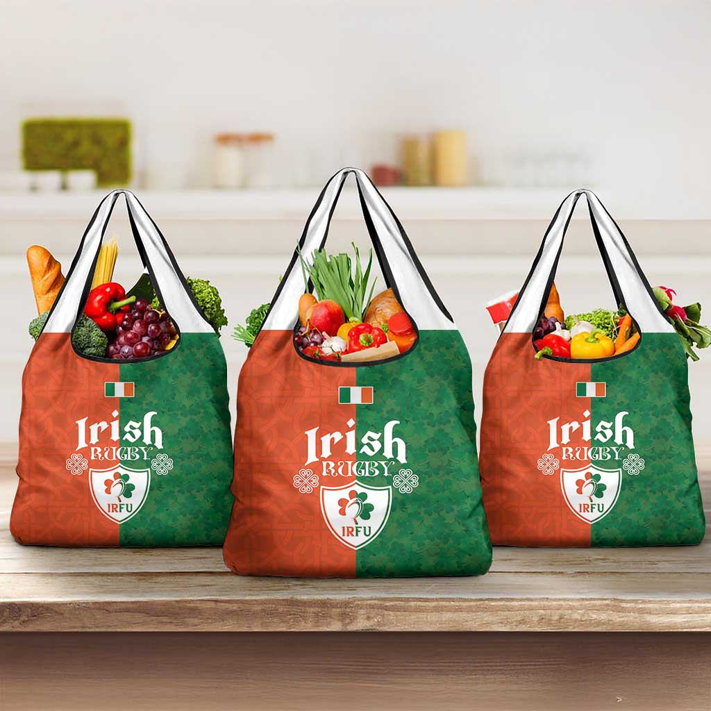 Irish Rugby Grocery Bag Shamrock with Celtics Vibes The Half Style - Wonder Print Shop