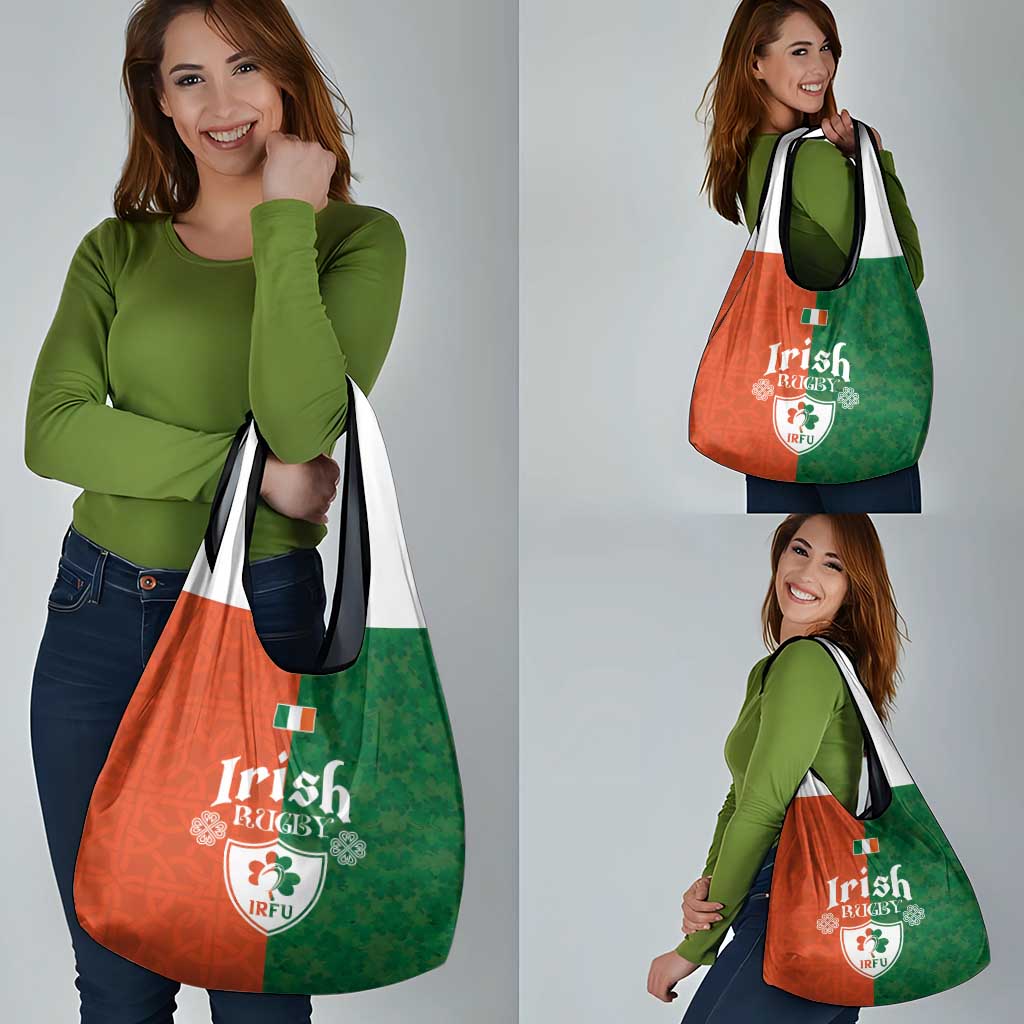 Irish Rugby Grocery Bag Shamrock with Celtics Vibes The Half Style - Wonder Print Shop