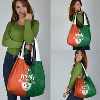 Irish Rugby Grocery Bag Shamrock with Celtics Vibes The Half Style - Wonder Print Shop