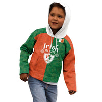 Custom Irish Rugby Kid Hoodie Shamrock with Celtics Vibes The Half Style - Wonder Print Shop