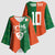 Custom Irish Rugby Kimono Sleeve Blouse Shamrock with Celtics Vibes The Half Style - Wonder Print Shop