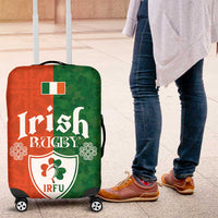 Irish Rugby Luggage Cover Shamrock with Celtics Vibes The Half Style - Wonder Print Shop