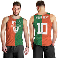 Custom Irish Rugby Men Tank Top Shamrock with Celtics Vibes The Half Style - Wonder Print Shop