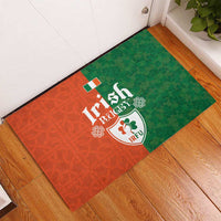 Irish Rugby Rubber Doormat Shamrock with Celtics Vibes The Half Style - Wonder Print Shop