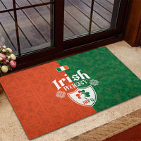 Irish Rugby Rubber Doormat Shamrock with Celtics Vibes The Half Style - Wonder Print Shop