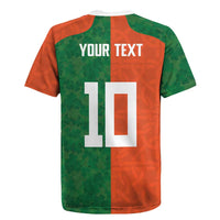 Custom Irish Rugby Rugby Jersey Shamrock with Celtics Vibes The Half Style - Wonder Print Shop