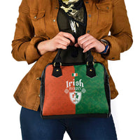 Irish Rugby Shoulder Handbag Shamrock with Celtics Vibes The Half Style - Wonder Print Shop
