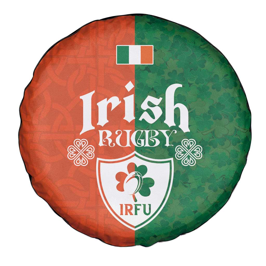 Irish Rugby Spare Tire Cover Shamrock with Celtics Vibes The Half Style - Wonder Print Shop