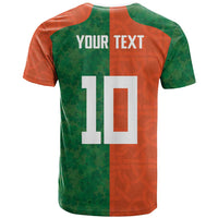 Custom Irish Rugby T Shirt Shamrock with Celtics Vibes The Half Style - Wonder Print Shop