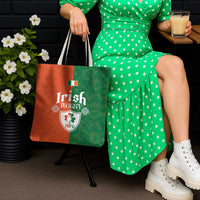 Irish Rugby Tote Bag Shamrock with Celtics Vibes The Half Style - Wonder Print Shop