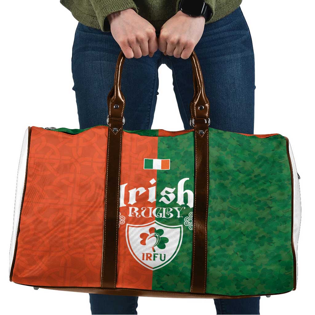 Irish Rugby Travel Bag Shamrock with Celtics Vibes The Half Style - Wonder Print Shop