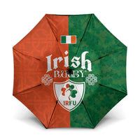Irish Rugby Umbrella Shamrock with Celtics Vibes The Half Style - Wonder Print Shop