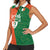 Custom Irish Rugby Women Sleeveless Polo Shirt Shamrock with Celtics Vibes The Half Style - Wonder Print Shop