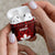 Canadian Rugby AirPods Case Maple Leaves Sporty Art Style Red Color - Wonder Print Shop