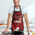 Canadian Rugby Apron Maple Leaves Sporty Art Style Red Color - Wonder Print Shop
