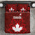 Canadian Rugby Bedding Set Maple Leaves Sporty Art Style Red Color - Wonder Print Shop