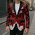 Custom Canadian Rugby Blazer Maple Leaves Sporty Art Style Red Color - Wonder Print Shop