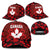 Canadian Rugby Classic Cap Maple Leaves Sporty Art Style Red Color - Wonder Print Shop