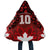 Custom Canadian Rugby Cloak Maple Leaves Sporty Art Style Red Color - Wonder Print Shop