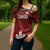 Custom Canadian Rugby Cross Shoulder Shirt Maple Leaves Sporty Art Style Red Color - Wonder Print Shop