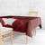 Canadian Rugby Tablecloth Maple Leaves Sporty Art Style Red Color - Wonder Print Shop