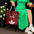 Canadian Rugby Tote Bag Maple Leaves Sporty Art Style Red Color - Wonder Print Shop