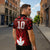 Custom Canadian Rugby Zipper Polo Shirt Maple Leaves Sporty Art Style Red Color - Wonder Print Shop