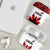 Canadian Rugby AirPods Case Maple Leaves Sporty Art Style White Color - Wonder Print Shop