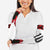 Custom Canadian Rugby Arm Sleeves Maple Leaves Sporty Art Style White Color - Wonder Print Shop