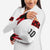 Custom Canadian Rugby Arm Sleeves Maple Leaves Sporty Art Style White Color - Wonder Print Shop
