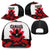 Canadian Rugby Baseball Net Cap Maple Leaves Sporty Art Style White Color - Wonder Print Shop