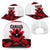 Canadian Rugby Baseball Net Cap Maple Leaves Sporty Art Style White Color - Wonder Print Shop