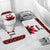 Canadian Rugby Bathroom Set Maple Leaves Sporty Art Style White Color - Wonder Print Shop