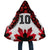 Custom Canadian Rugby Cloak Maple Leaves Sporty Art Style White Color - Wonder Print Shop