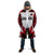 Custom Canadian Rugby Cloak Maple Leaves Sporty Art Style White Color - Wonder Print Shop
