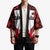Custom Canadian Rugby Kimono Maple Leaves Sporty Art Style White Color - Wonder Print Shop
