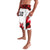 Custom Canadian Rugby Lavalava Maple Leaves Sporty Art Style White Color - Wonder Print Shop