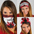 Canadian Rugby Neck Gaiter Maple Leaves Sporty Art Style White Color - Wonder Print Shop