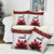 Canadian Rugby Pillow Cover Maple Leaves Sporty Art Style White Color - Wonder Print Shop