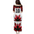 Custom Canadian Rugby Puletasi Maple Leaves Sporty Art Style White Color - Wonder Print Shop