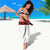 Canadian Rugby Sarong Maple Leaves Sporty Art Style White Color - Wonder Print Shop