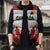 Custom Canadian Rugby Sleeveless Puffer Jacket Maple Leaves Sporty Art Style White Color - Wonder Print Shop