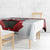Canadian Rugby Tablecloth Maple Leaves Sporty Art Style White Color - Wonder Print Shop