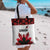 Canadian Rugby Tote Bag Maple Leaves Sporty Art Style White Color - Wonder Print Shop
