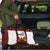 Canadian Rugby Travel Bag Maple Leaves Sporty Art Style White Color - Wonder Print Shop